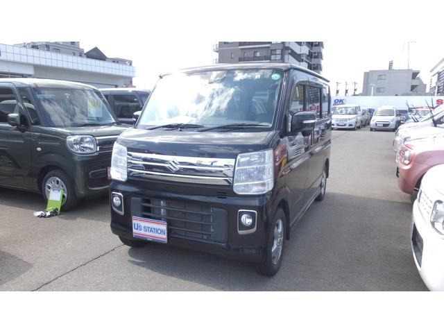 中古車 スズキ エブリイワゴン Pzターボスペシャル 4wd の中古車詳細 35 000km クロ 富山県 145万円 中古車情報 中古車 検索なら 車選びドットコム 車選び Com