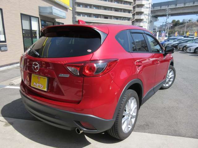 中古車 マツダ Cx 5 2 2 Xd Lパッケージ の中古車詳細 53 000km レッド 広島県 118万円 中古車情報 中古車 検索なら 車選びドットコム 車選び Com