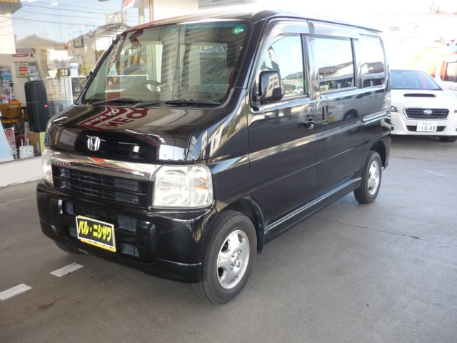 中古車 ホンダ バモス L 4wd の中古車詳細 37 000km ブラック 長野県 42 9万円 中古車情報 中古車検索なら 車 選びドットコム 車選び Com