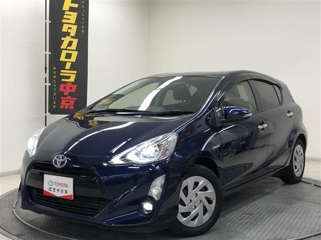 中古車 トヨタ アクア 1 5 S スタイルブラック の中古車詳細 43 000km ダークブルーメタリック 愛知県 110万円 中古車 情報 中古車検索なら 車選びドットコム 車選び Com