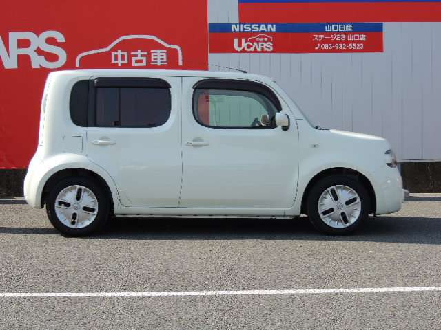 中古車 日産 キューブ 1 5 15x Mセレクション の中古車詳細 61 000km パールホワイト 山口県 56万円 中古車情報 中古 車検索なら 車選びドットコム 車選び Com