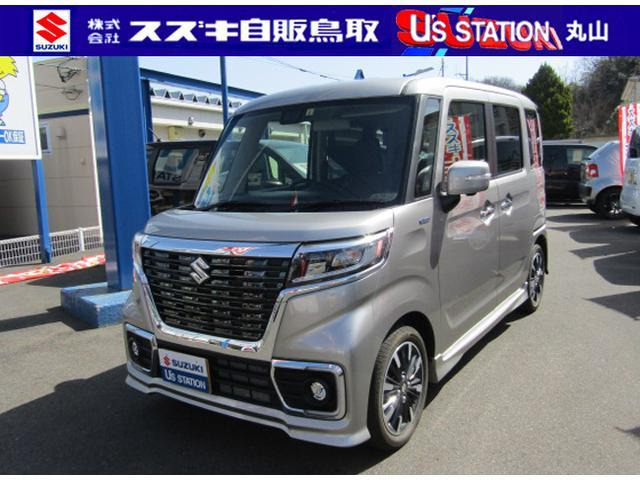 中古車 スズキ スペーシアカスタム の中古車詳細 4 000km シルバー 鳥取県 180万円 中古車情報 中古車検索なら 車 選びドットコム 車選び Com