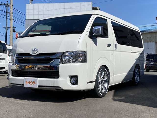 中古車 トヨタ ハイエースバン 2 8 スーパーgl ワイド ダークプライムii ロング ミドルルーフ ディーゼル の中古車詳細 0km パール 香川県 603万円 中古車情報 中古車検索なら 車選びドットコム 車選び Com