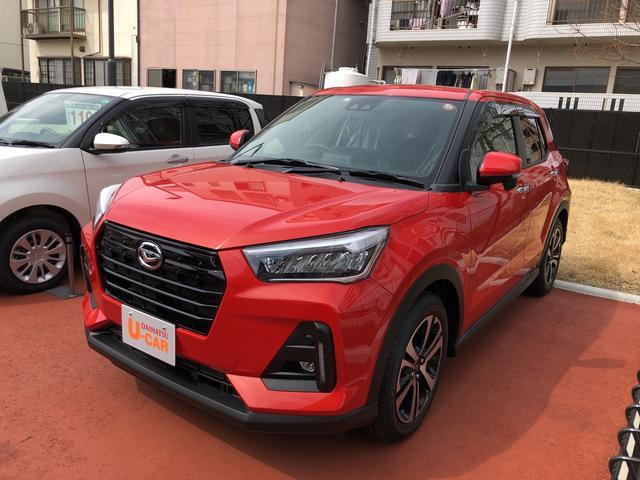 中古車 ダイハツ ロッキー 1 0 G の中古車詳細 1 000km レッド 熊本県 184 8万円 中古車情報 中古車検索なら 車 選びドットコム 車選び Com