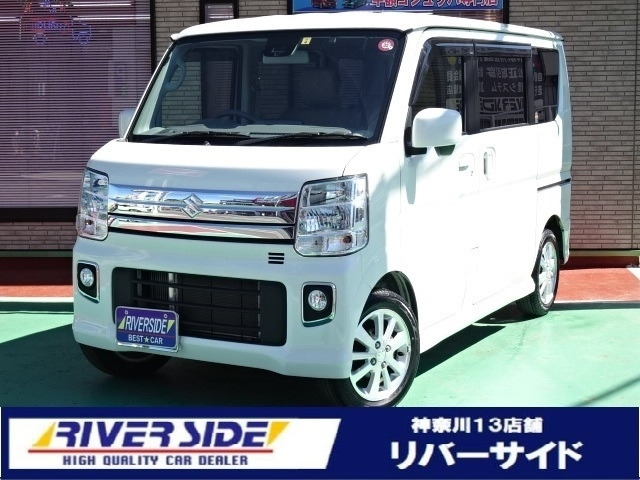 中古車 スズキ エブリイワゴン Pzターボ の中古車詳細 18 000km パールホワイト 神奈川県 156万円 中古車情報 中古車 検索なら 車選びドットコム 車選び Com