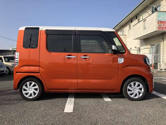 中古車 ダイハツ ウェイク L Sa の中古車詳細 70 000km オレンジ 長野県 79 8万円 中古車情報 中古車検索なら 車 選びドットコム 車選び Com