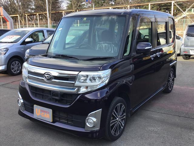 中古車 ダイハツ タントカスタム Rs Sa の中古車詳細 79 000km パープル 岩手県 95万円 中古車情報 中古車検索なら 車 選びドットコム 車選び Com