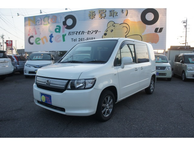 中古車 ホンダ モビリオスパイク 1 5 Wタイプ 4wd の中古車詳細 76 000km ホワイトパール 長野県 39 8万円 中古車 情報 中古車検索なら 車選びドットコム 車選び Com