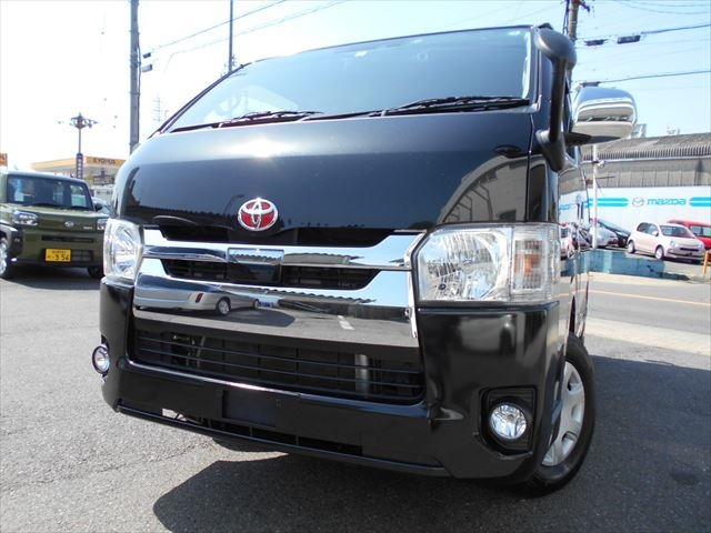 中古車 トヨタ ハイエースバン 2 8 スーパーgl ロング ディーゼル 4wd の中古車詳細 63 000km ブラック 愛知県 299 8万円 中古車情報 中古車検索なら 車選びドットコム 車選び Com