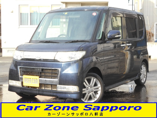 中古車 ダイハツ タントカスタム Rs 4wd エンジンスターター パワースライドドア の中古車詳細 97 000km ダークブルー 北海道 39万円 中古車情報 中古車検索なら 車選びドットコム 車選び Com