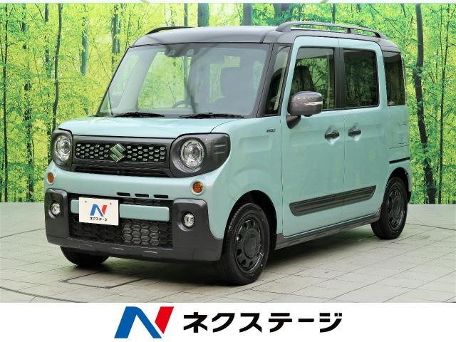 中古車 スズキ スペーシアギア ハイブリッド Hybrid Xz の中古車詳細 登録済未使用車 6km走行 オフブルーメタリック ガンメタリック2トーンルーフ 大阪府 167 9万円 中古車情報 中古車検索なら 車選びドットコム 車選び Com