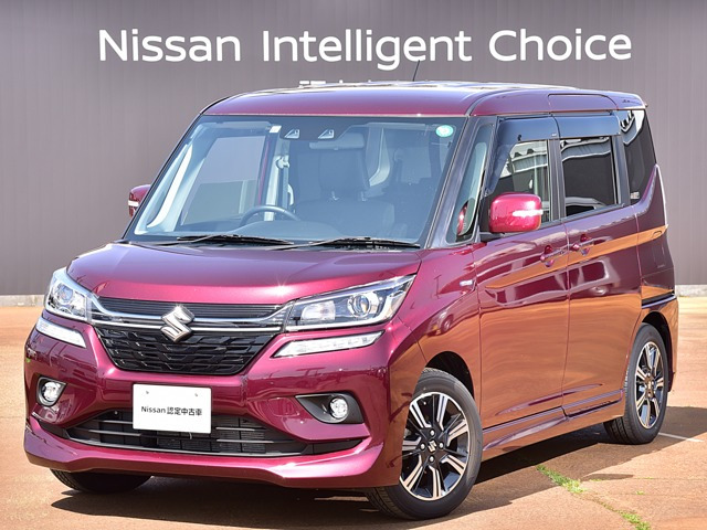 中古車 スズキ ソリオバンディット 1 2 ハイブリッド Hybrid Mv 4wd の中古車詳細 10 000km ワインレッド 富山県 1万円 中古車情報 中古車検索なら 車選びドットコム 車選び Com