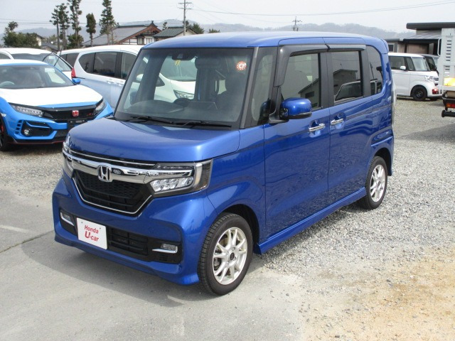 中古車 ホンダ N Boxカスタム G L ターボ ホンダセンシング 4wd の中古車詳細 34 000km ブルー 長野県 162万円 中古車情報 中古車検索なら 車選びドットコム 車選び Com