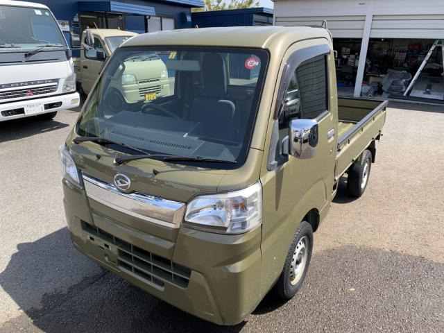 中古車 ダイハツ ハイゼットトラック スタンダード の中古車詳細 21 800km オフビートカーキ 愛媛県 70万円 中古車情報 中古車検索なら 車選びドットコム 車選び Com