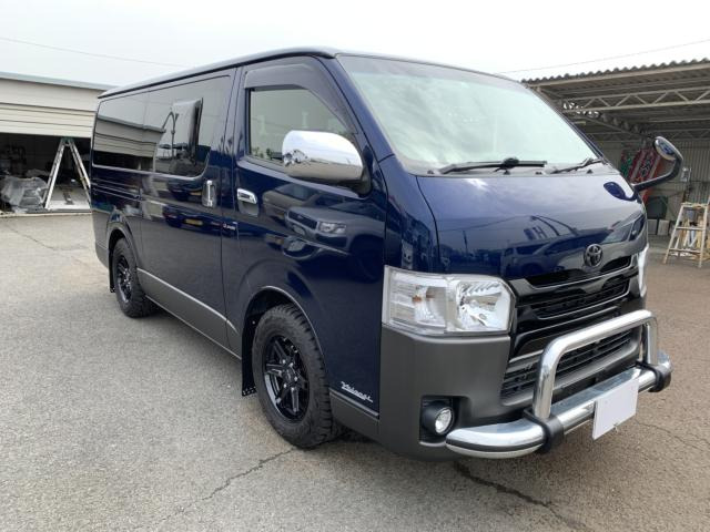 中古車 トヨタ ハイエースバン 2 0 スーパーgl ロング の中古車詳細 43 400km 紺 愛媛県 259万円 中古車情報 中古 車検索なら 車選びドットコム 車選び Com