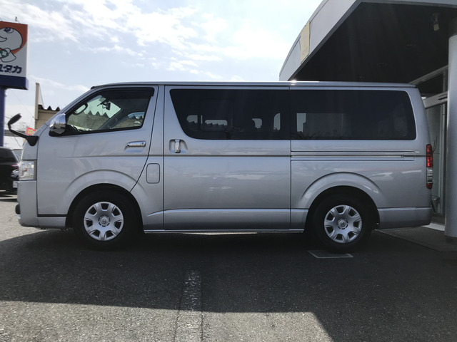 中古車 トヨタ ハイエースバン 3 0 スーパーgl ロング ディーゼル 社外フルセグナビ の中古車詳細 57 000km 1e7 シルバーマイカm 滋賀県 242 8万円 中古車情報 中古車検索なら 車選びドットコム 車選び Com