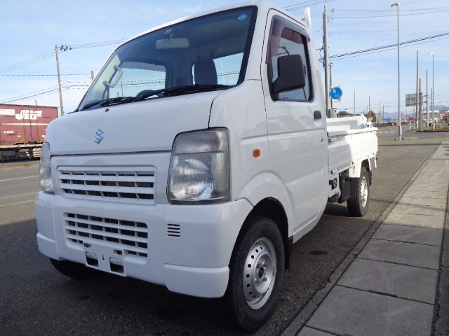 中古車 スズキ キャリイ トラック Ac Ps リフト付 4wd の中古車詳細 18 000km ホワイト 山形県 6万円 中古車 情報 中古車検索なら 車選びドットコム 車選び Com