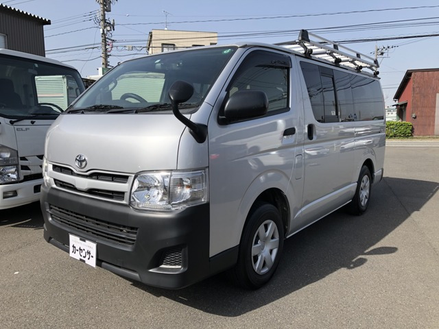 中古車 トヨタ ハイエースバン 3 0 Dx ロング ディーゼル 4wd の中古車詳細 110 000km シルバー 福井県 154万円 中古車情報 中古車検索なら 車選びドットコム 車選び Com