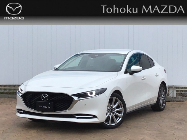 中古車 マツダ Mazda3セダン 2 0 X Lパッケージ 4wd の中古車詳細 2 000km ホワイト 宮城県 299万円 中古車 情報 中古車検索なら 車選びドットコム 車選び Com