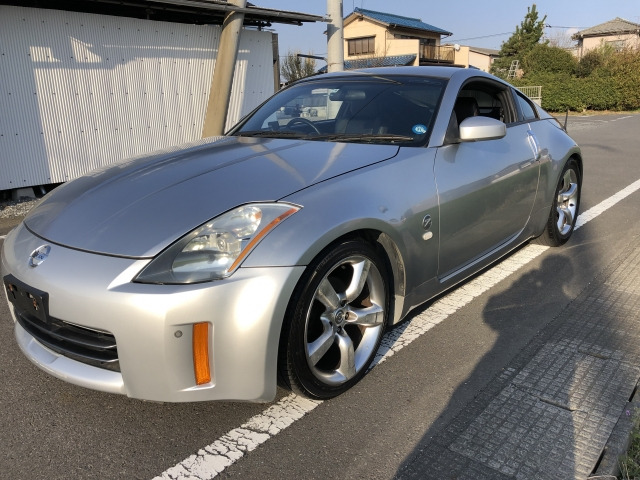 中古車 日産 フェアレディz 3 5 Z33 2年車検付き の中古車詳細 68 000km シルバー 群馬県 55万円 中古車情報 中古車 検索なら 車選びドットコム 車選び Com