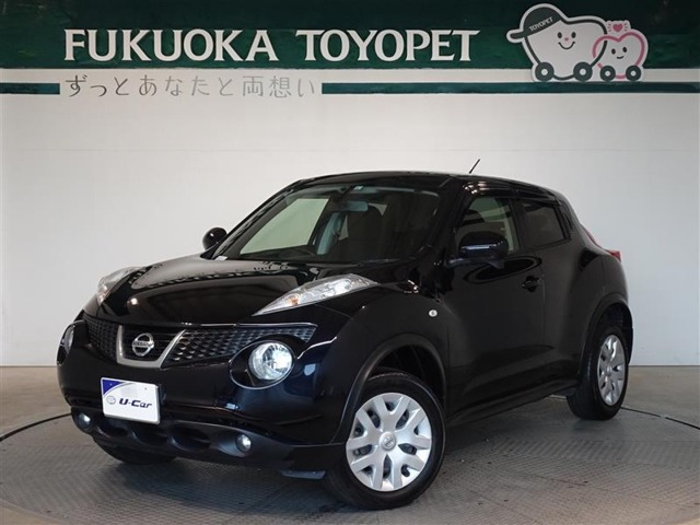 中古車 日産 ジューク 1 5 15rx タイプv の中古車詳細 67 000km ブラック 福岡県 54万円 中古車情報 中古車検索なら 車選びドットコム 車選び Com
