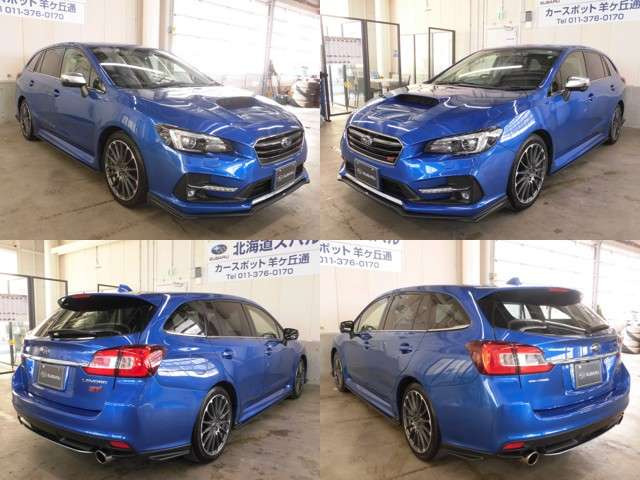 中古車 スバル レヴォーグ 1 6 Sti スポーツ アイサイト 4wd の中古車詳細 35 000km ブルーメタリック 北海道 286万円 中古車情報 中古車検索なら 車選びドットコム 車選び Com
