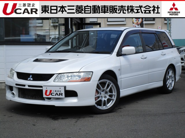 中古車 三菱 ランサーエボリューションワゴン 2 0 Gt A 4wd の中古車詳細 94 000km ホワイトパール 東京都 187 5万円 中古車情報 中古車検索なら 車選びドットコム 車選び Com