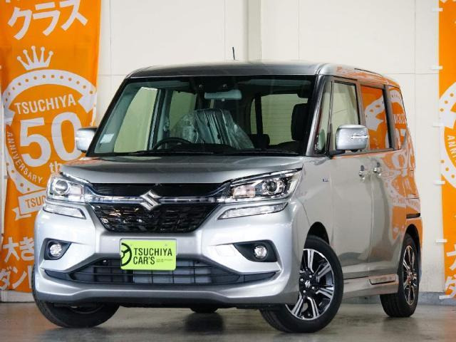 中古車 スズキ ソリオバンディット 1 2 ハイブリッド Hybrid Sv の中古車詳細 登録済未使用車 18km走行 シルバー 東京都 199 8万円 中古車情報 中古車検索なら 車選びドットコム 車選び Com