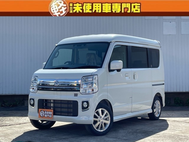 中古車 スズキ エブリイワゴン Pzターボ ハイルーフ スマートキー 片側電動 スズキセーフティ の中古車詳細 登録済未使用車 10km走行 ホワイトパール 千葉県 149 9万円 中古車情報 中古車検索なら 車選びドットコム 車選び Com