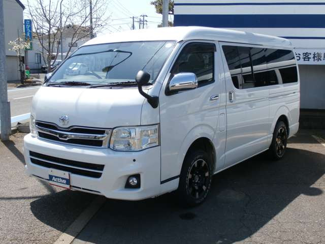 中古車 トヨタ ハイエースバン 2 7 スーパーgl ワイド ロング ミドルルーフ 4wd の中古車詳細 134 000km パールホワイト 新潟県 185万円 中古車情報 中古車検索なら 車選びドットコム 車選び Com