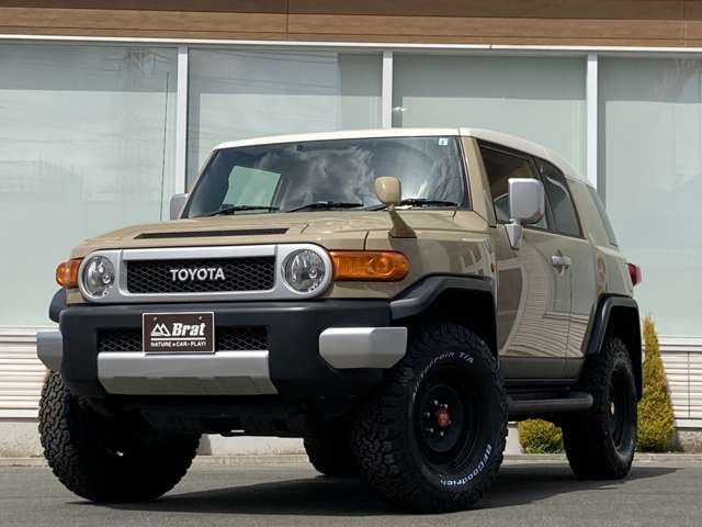 中古車 トヨタ Fjクルーザー 4 0 4wd の中古車詳細 48 000km ベージュツートン 岩手県 339 8万円 中古車情報 中古車検索なら 車選びドットコム 車選び Com