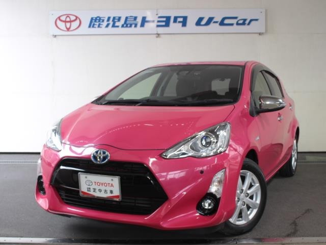 中古車 トヨタ アクア 1 5 G の中古車詳細 34 000km ピンク 鹿児島県 115万円 中古車情報 中古車検索なら 車選びドットコム 車選び Com