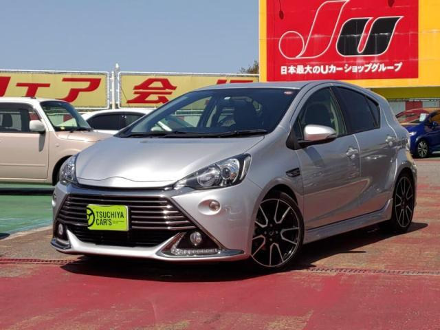 中古車 トヨタ アクア 1 5 G G S の中古車詳細 48 000km シルバー 千葉県 119 8万円 中古車情報 中古車検索なら 車選びドットコム 車選び Com