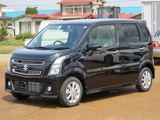 中古車 スズキ ワゴンrスティングレー ハイブリッド Hybrid X 4wd の中古車詳細 登録済未使用車 7km走行 クロ 山形県 156万円 中古車情報 中古車検索なら 車選びドットコム 車選び Com