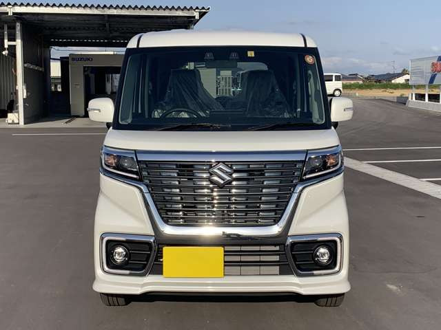 中古車 スズキ スペーシアカスタム ハイブリッド Hybrid Xs の中古車詳細 登録済未使用車 5km走行 パールホワイト 鹿児島県 168 8万円 中古車情報 中古車検索なら 車選びドットコム 車選び Com