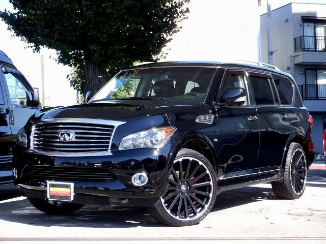 中古車 インフィニティ Qx80 5 6 V8 4wd の中古車詳細 60 000km クロ 東京都 498万円 中古車情報 中古車 検索なら 車選びドットコム 車選び Com