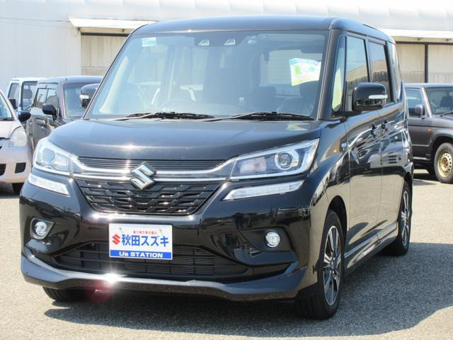 中古車 スズキ ソリオバンディット 1 2 ハイブリッド Hybrid Mv 4wd の中古車詳細 13 000km クロ 秋田県 169万円 中古車情報 中古車検索なら 車選びドットコム 車選び Com