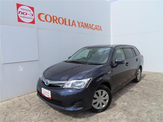 中古車 トヨタ カローラフィールダー 1 5 ハイブリッド の中古車詳細 000km ダークパープルメタリック 山形県 万円 中古車情報 中古車検索なら 車選びドットコム 車選び Com