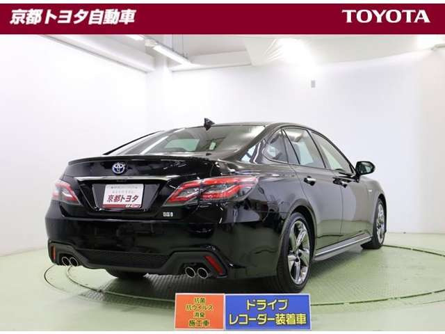 中古車 トヨタ クラウンハイブリッド 2 5 Rs アドバンス の中古車詳細 7 000km ブラック 京都府 468 6万円 中古車 情報 中古車検索なら 車選びドットコム 車選び Com