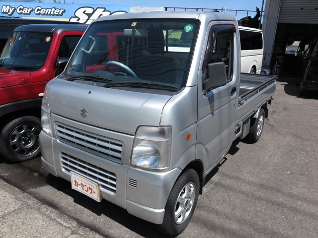 中古車 スズキ キャリイ Kc エアコン パワステ の中古車詳細 15 000km シルバー 大分県 48万円 中古車情報 中古車 検索なら 車選びドットコム 車選び Com