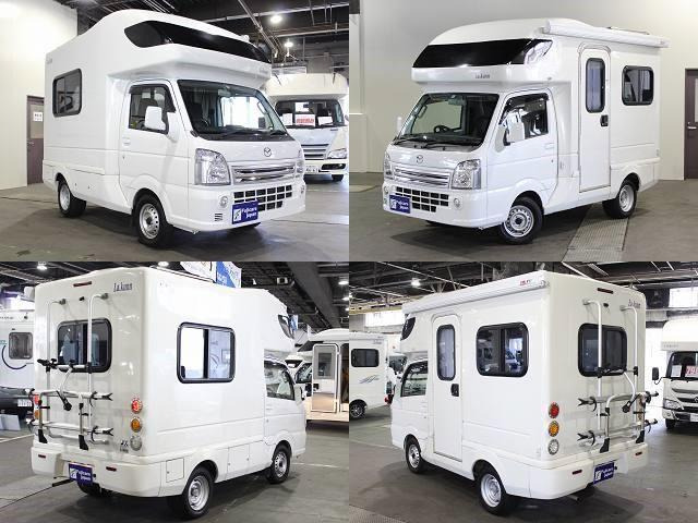 中古車 マツダ スクラム キャンピング Az Max ラクーン 4wd Ffヒーター の中古車詳細 14 663km ホワイト 北海道 429万円 中古車情報 中古車検索なら 車選びドットコム 車選び Com