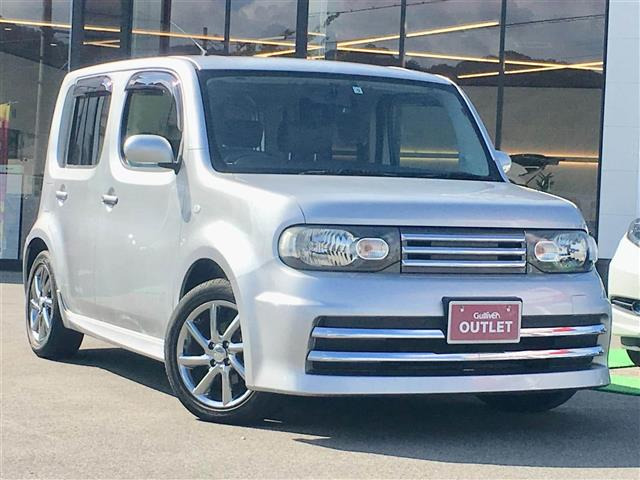 中古車 日産 キューブ 1 5 ライダー 修復歴無し の中古車詳細 49 000km ダイヤモンドシルバー 岡山県 39 8万円 中古車 情報 中古車検索なら 車選びドットコム 車選び Com