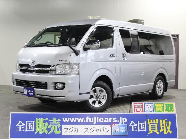 中古車 トヨタ ハイエース キャンピング アネックス ストリート 4wd 8ナンバー の中古車詳細 126 636km シルバー 北海道 269万円 中古車情報 中古車検索なら 車選びドットコム 車選び Com