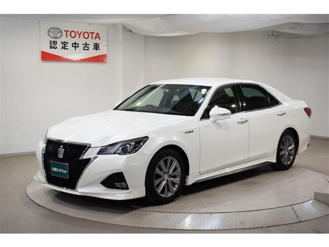 中古車 トヨタ クラウンハイブリッド クラウンアスリート Hv アスリートs の中古車詳細 67 000km パールメタリック 大阪府 249万円 中古車情報 中古車検索なら 車選びドットコム 車選び Com