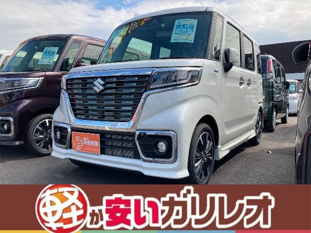 中古車 スズキ スペーシアカスタム Xs ターボ の中古車詳細 登録済未使用車 6km走行 ホワイト系 愛媛県 161 9万円 中古車 情報 中古車検索なら 車選びドットコム 車選び Com