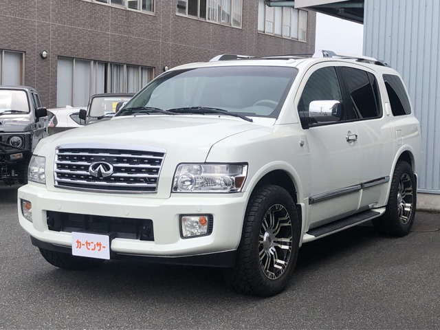 中古車 インフィニティ Qx56 の中古車詳細 ホワイト 鳥取県 170万円 中古車情報 中古車検索なら 車選びドットコム 車 選び Com