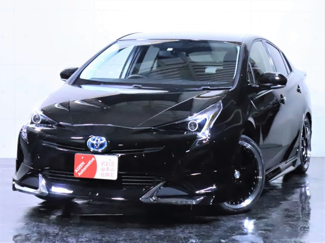 中古車 トヨタ プリウス 1 8 S E Four 4wd 新品フルエアロ 新品19インチaw ライト加工 の中古車詳細 14 000km ブラック 福島県 1万円 中古車情報 中古車検索なら 車選びドットコム 車選び Com