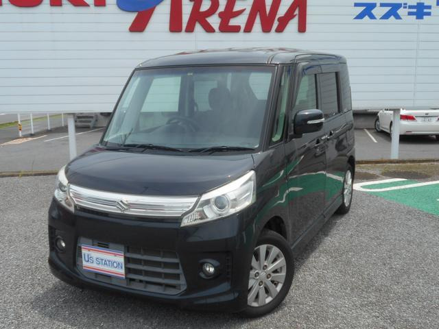 中古車 スズキ スペーシアカスタム Xs の中古車詳細 75 000km クロ 千葉県 69 8万円 中古車情報 中古車検索なら 車 選びドットコム 車選び Com