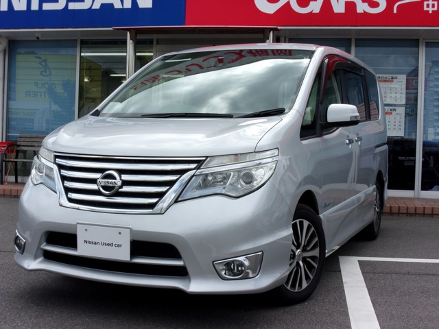 中古車 日産 セレナ 2 0 ハイウェイスター Vセレクション Safety S Hybrid の中古車詳細 49 000km シルバー 福岡県 159万円 中古車情報 中古車検索なら 車選びドットコム 車選び Com