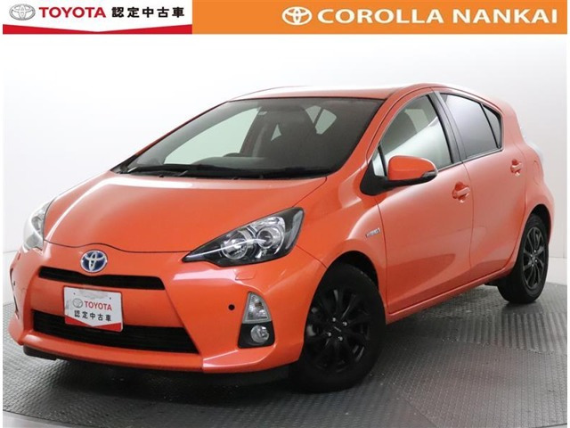 中古車 トヨタ アクア 1 5 G の中古車詳細 21 000km オレンジメタリックメタリック 大阪府 78万円 中古車情報 中古車 検索なら 車選びドットコム 車選び Com